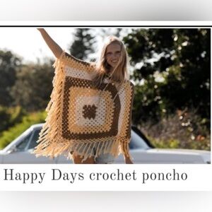CHASING UNICORNS 🦄 HAND CROCHET PONCHO